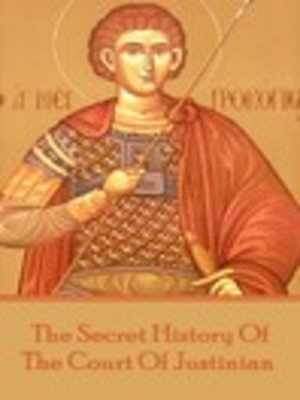 cover image of The Secret History of the Court of Justinian
